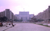 Romania - Bucharest / Bucuresti / OTP / BBU: the house that Nicolae Ceausescu built (Palace of Parliament -former House of the People) / Palatul Parlamentului - Casa Poporului - Piata Unirii
