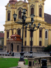 Romania - Timisoara: Unirii square - Catholic Cathedral - the Dome - Biserica Romano-Catolica din Timisoara - photo by *ve