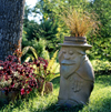 Russia - Krasnodar: garden composition (photo by Vladimir Sidoropolev)