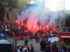 Russia - Pyatigorsk - Stavropol kray: football match - Spartak vs Terek - supporters - fire - soccer (photo by Dalkhat M. Ediev)