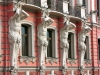 Russia - St. Petersburg: facade detail (photo by P.Artus)
