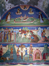 Russia - Pereslavl-Zalessky: religious frescoes - photo by J.Kaman