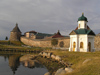 Russia - Solovetsky Islands: Monastery - chapel and walls - photo by J.Kaman