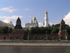 Russia - Moscow: Kremlin behind Moskva river - photo by J.Kaman