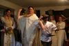 Chechnya, Russia - a man and a women dancing a traditional Chechen dance - photo by A.Bley