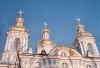 Russia - St. Petersburg: golden spires(photo by Miguel Torres)