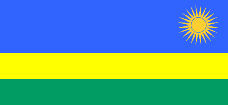 Rwanda / Ruanda - flag