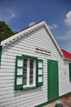 The Bottom, Saba: Saba Culture Building - wooden faade of a gingerbread house - photo by M.Torres