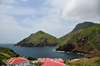 Hell's Gate, Saba: view over Cove Bay and Spring Bay - photo by M.Torres