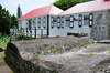 Windwardside, Saba: H. L. Johnson Museum and the old cistern - fresh water is scarce, so rain is collected - photo by M.Torres