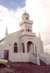 South Africa - Cape Town: modest Mosque - Malay quarter (descendants of Batavian slaves) - photo by M.Torres