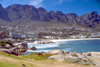 South Africa - Duiker Island: Camps Bay - exclusive, predominantly white, seaside suburb with vibrant cosmopolitan lifestyle - Table Mountain in background (photo by R.Eime)
