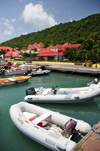 Gustavia, St. Barts / Saint-Barthlemy: Caribe inflatable boats - photo by M.Torres