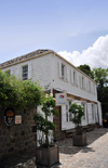 Gustavia, St. Barts / Saint-Barthlemy: the Dinzey house, aka The Brigantin - Swedish Consulate - the island was a Swedish colony for 93 years - Sveriges Konsulat - Maison Dinzey - Dinzeys Hus - photo by M.Torres