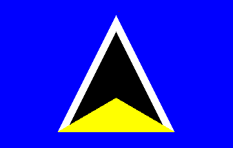 Saint Lucia / Santa Lucia - flag