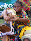 St Lucia: jumby princess - black - girl - people of the Western Indies - photo by P.Baldwin