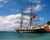 St Vincent and the Grenadines - Bequia island / BQU (Grenadines): the Stravos S. Niarchos - Tall Ships Youth Trust (photographer: Pamala Baldwin)