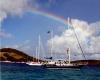 Tobago keys: rainbow on blue (photographer: Pamala Baldwin)