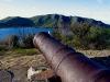 St Vincent and the Grenadines - Bequia island: gun at the fort (photographer: Pamala Baldwin)