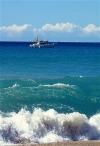 St Vincent and the Grenadines - Bequia island - Grand Banks: wave (photographer: Pamala Baldwin)