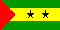 So Tom and Prncipe - flag / bandeira