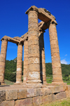 Sant'Angelo, Fluminimaggiore, Sardinia / Sardegna / Sardigna: Antas temple - built over an old nuragic place of worship - Tempio di Antas - photo by M.Torres