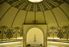 Riyadh, Saudi Arabia: mirhab in the world's most elevated mosque, King Abdullah Mosque, Kingdom Centre, 183 meters above ground level - photo by M.Torres