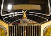 Riyadh, Saudi Arabia: Rolls-Royce Phantom IV front view - Spirit of Ecstasy bonnet ornament on a Rolls-Royce car and chrome radiator grill - King Abdul Aziz Memorial Hall - photo by M.Torres