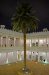 Riyadh, Saudi Arabia: inner court of the Murabba Palace (Qasr al Murabba) - built by King Abdulaziz as a family residence and royal court - Najdi architecture - photo by M.Torres