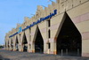 Riyadh, Saudi Arabia: Riyadh railway station - western terminus of the Dammam-Riyadh Line - Saudi Railways Organization (SRO) - designed by Italian architect Lucio Barbera - photo by M.Torres