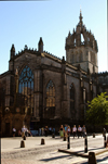 Scotland - Edinburgh: Saint Giles Cathedral, High Street - The Royal Mile - photo by C.McEachern