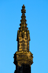 Scotland - Edinburgh: Spire of the Sir Walter Scott monument, Princes Street,New Town - photo by C.McEachern