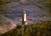 Scotland - Stirling: Braveheart memories - National Wallace Monument - summit of Abbey Craig - architect John Thomas Rochead - photo by F.Rigaud