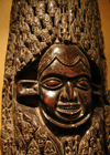 Sngal - Dakar: sculpture - Muse d'Art africain de l'IFAN, Institut fondamental d'Afrique Noire - photographie par G.Frysinger