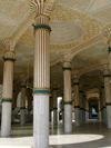 Sngal - Touba - Grande Mosque - dcoration intrieure - photographie par G.Frysinger