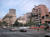 Belgrade: gutted building - photo by A.Kilroy