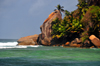 Mahe, Seychelles: Anse Baleine - coastal rocks - photo by M.Torres