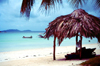 Seychelles - Praslin island: beach by the Paradise Sun hotel - photo by F.Rigaud