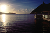 Seychelles - Praslin island: dusk - Hotel La Reserve - photo by F.Rigaud