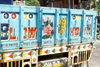 Sikkim - Gangtok: colourful rear of a Tata truck - photo by G.Frysinger