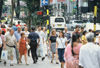 Singapore: on Orchard road - corner with Bideford rd. (photo by S.Lovegrove / Picture Tasmania)