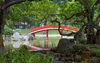 Singapore: Red Arch Bridge, Japanese Garden - photo by D.Jackson