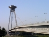 Slovakia / Slowakei - Bratislava: new bridge over the Danube river - photo by J.Kaman
