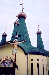 Slovakia - Svidnik - Saris traditional region / Vchodoslovensk: Russian church / Kostol Preov Region - photo by K.Pajta