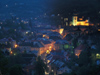 Slovakia - Bansk Stiavnica / Schemnitz: UNESCO listed town - nocturnal - Bansk Bystrica Region - photo by J.Kaman
