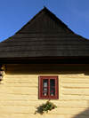 Slovakia - Ruzomberok - Vlkolinec village: traditional log houses - UNESCO World Heritage site - Zilina district - photo by J.Kaman