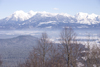 View from Smarna Gora mountain on the outskirts of Ljubljana, Slovenia - photo by I.Middleton