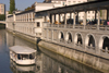 Ljubljanica river, Ljubljana, Slovenia's capital city - photo by I.Middleton