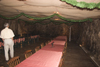 Slovenia - restaurant inside a cave in Vipava - Karst region - photo by I.Middleton