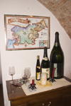 Slovenia - Vinoteka Brda in the Goriska Brda wine region - wine regions map - photo by I.Middleton